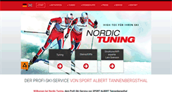 Desktop Screenshot of nordic-tuning.de