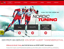 Tablet Screenshot of nordic-tuning.de